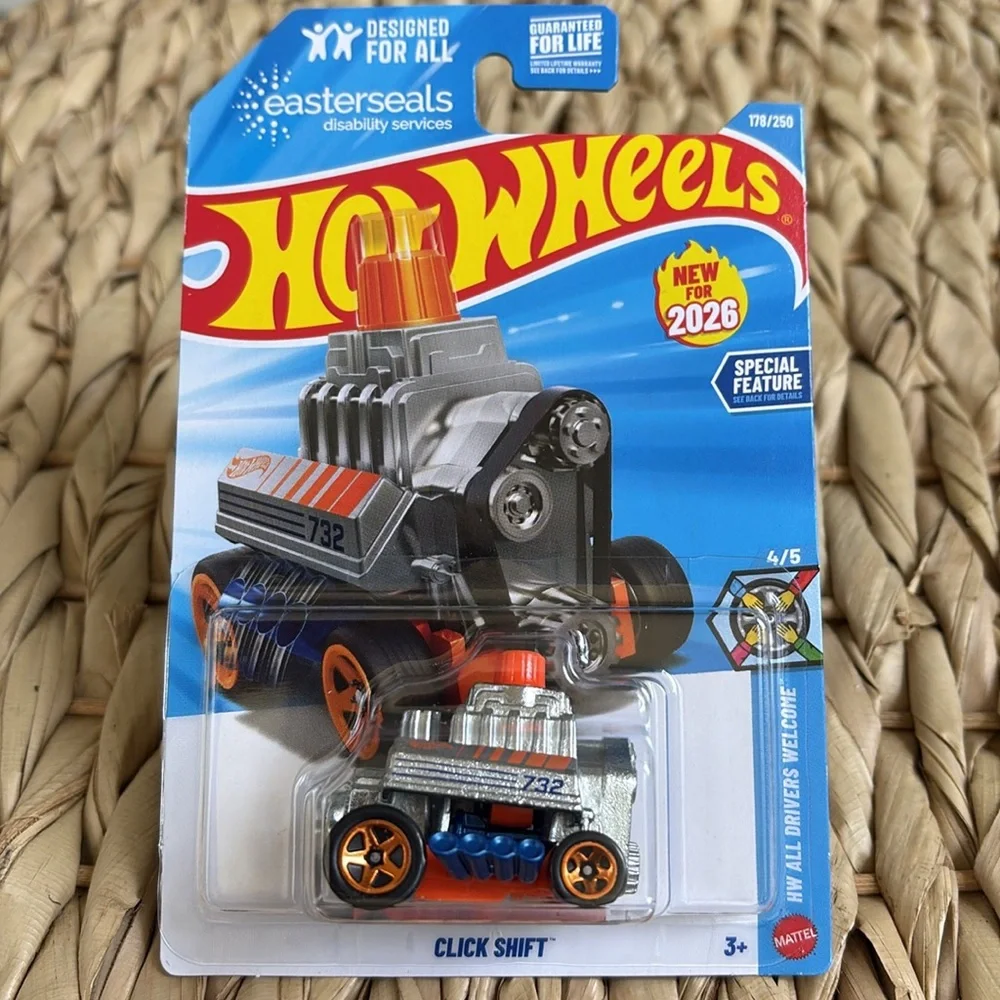 Hot Wheels Click Shift Toy Fidget Sensor Car Hotwheels Easterseals New 2026